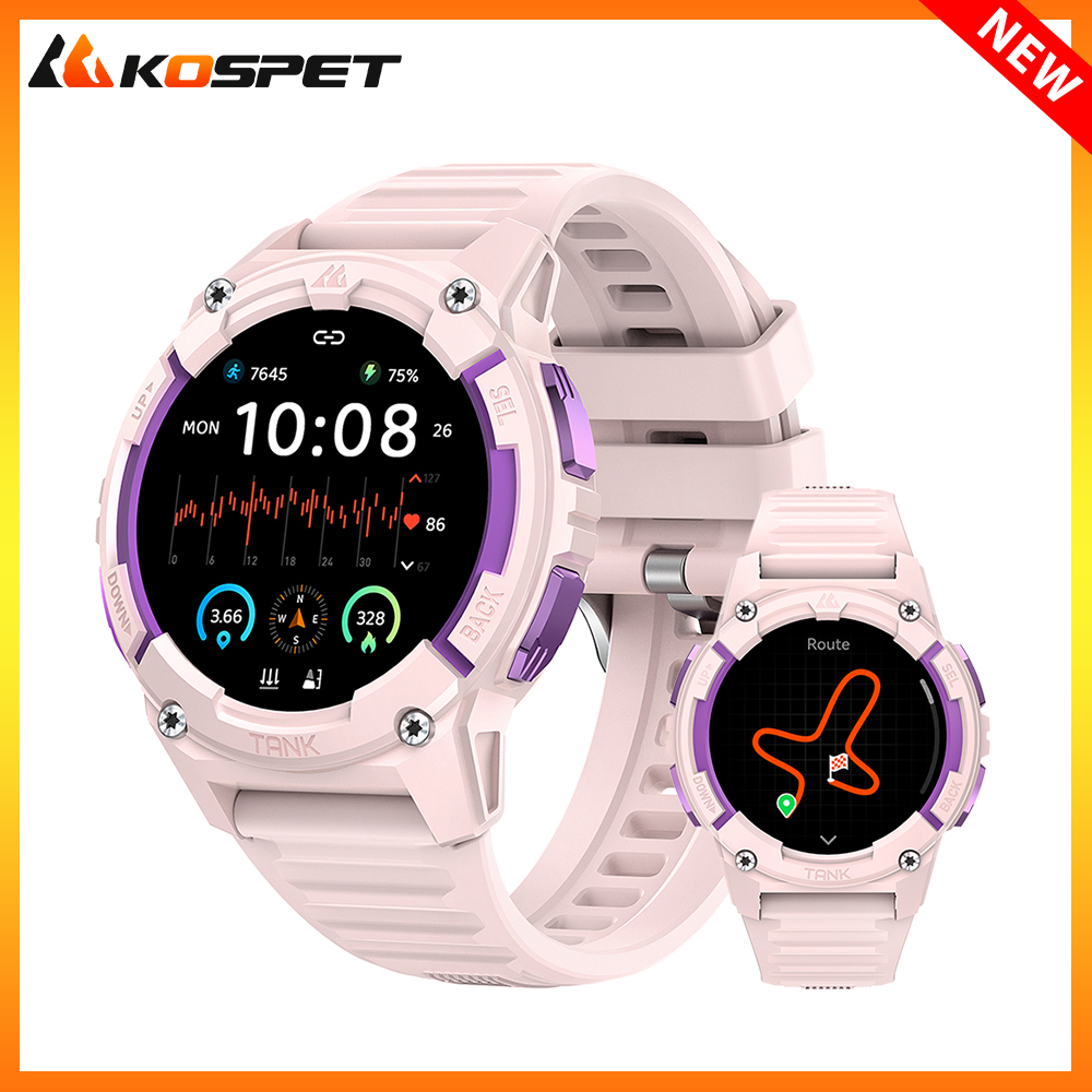 Outdoor Power Hours - KOSPET TANK S2 jam tangan pintar