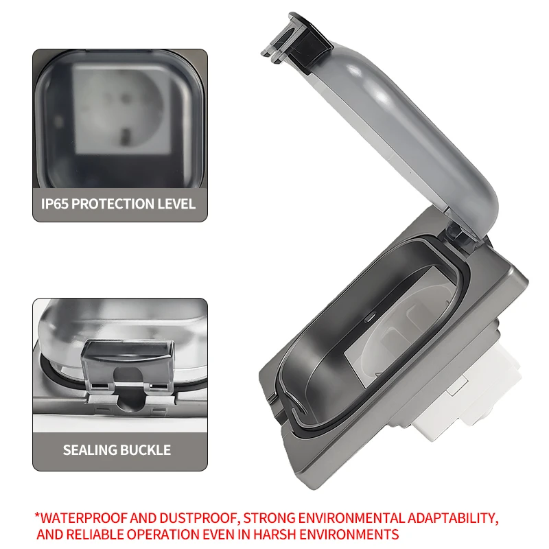 Outdoor Power Receptacle - Stopkontak Luar Ruangan Tahan Air IP65