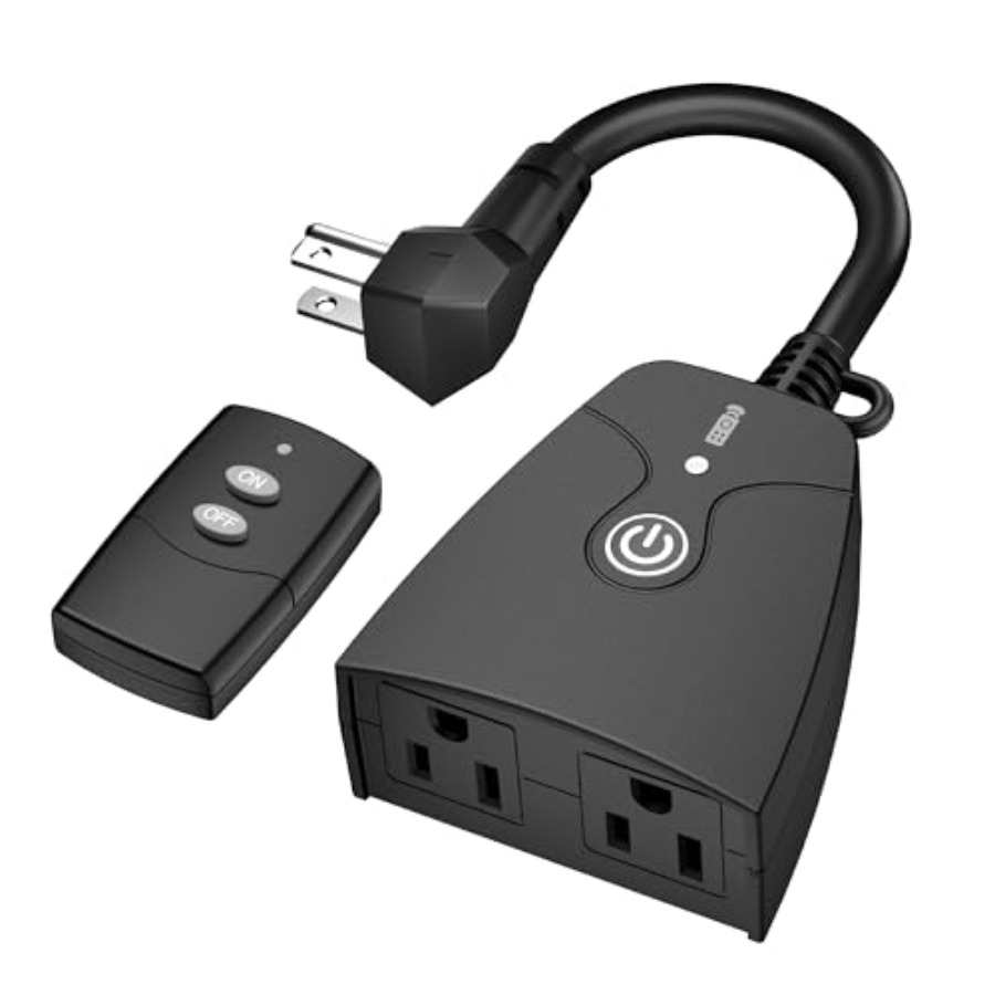 Outdoor Power Outlet With Remote Control - Stopkontak Kontrol Jarak Jauh Nirkabel Luar