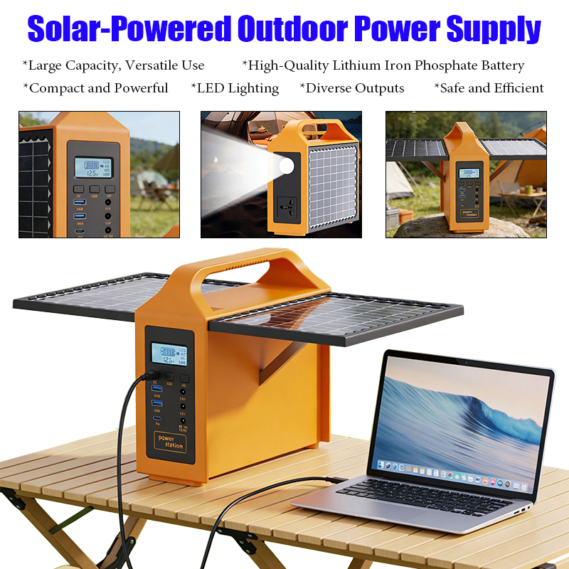 Panel Power Outdoor - Stasiun Tenaga Surya Portabel 150W dengan