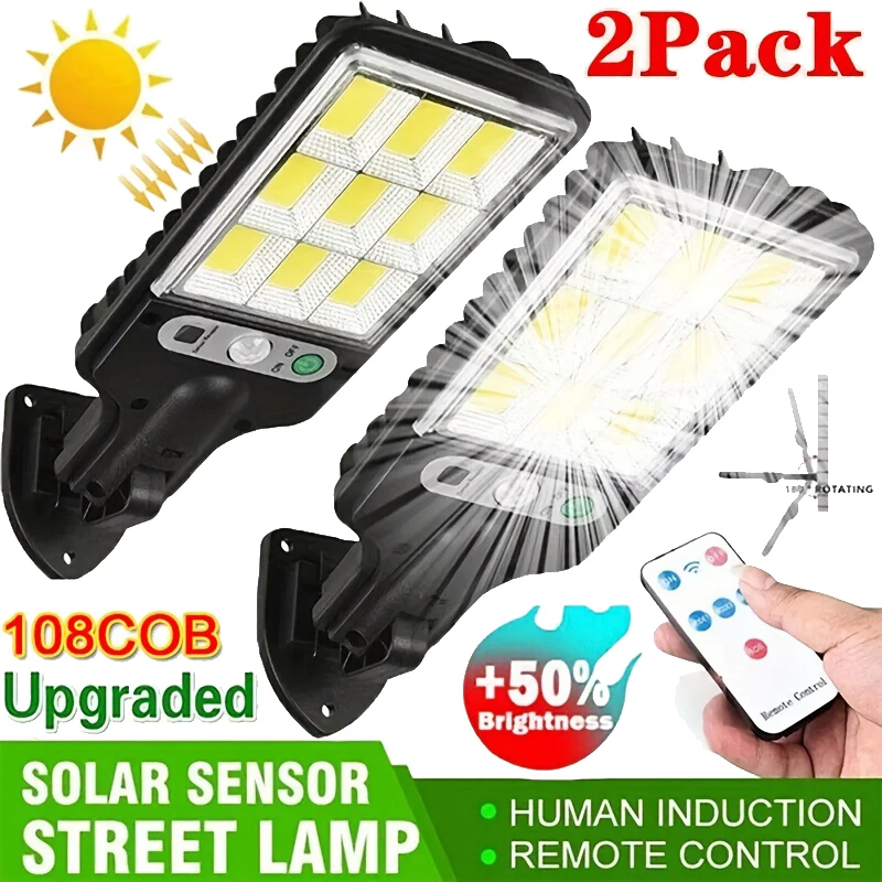 Outdoor Powerwall - Lampu Dinding LED Tenaga Surya Luar