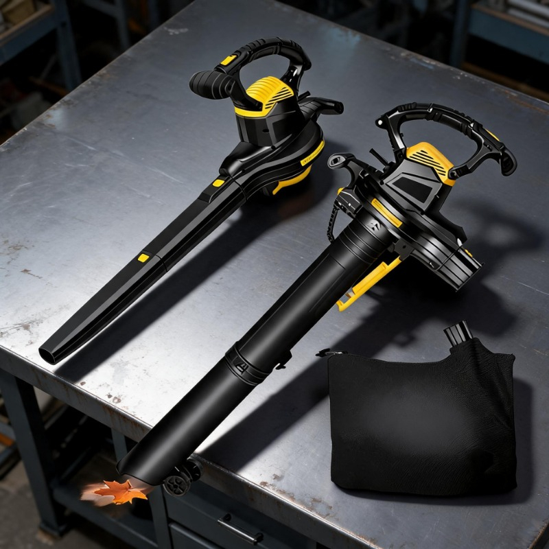 Outdoor Power Vacuum - Peniup Daun, Penyapu Daun, Penghancur Daun,