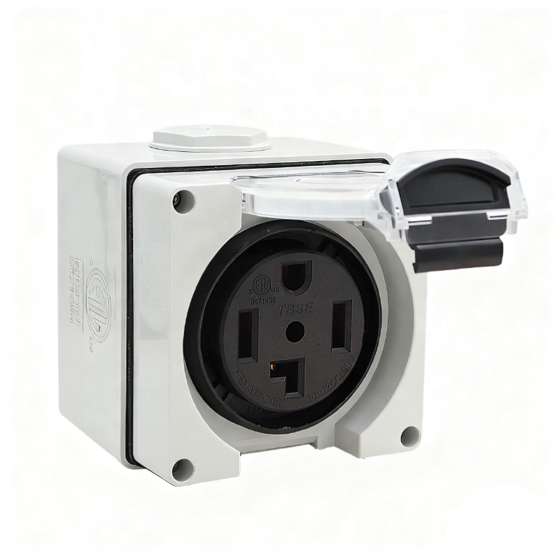 Outdoor Power Receptacle - Kotak Stopkontak 30Amp NEMA 14-30R Receptacle