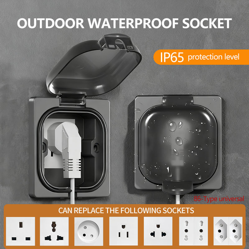 Outdoor Power Receptacle - Stopkontak Luar Ruangan Tahan Air IP65,