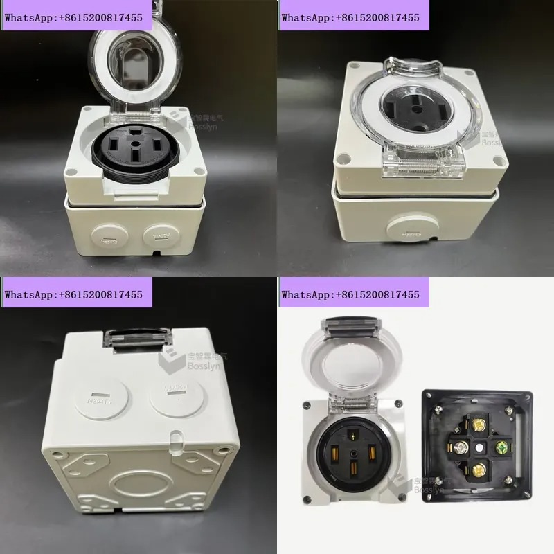 Outdoor Power Receptacle - 1PCS Soket Tahan Air NEMA 14-50R