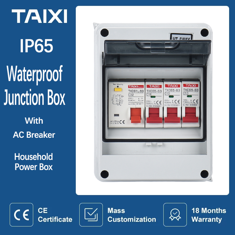 Outdoor Power Board Box - Sakelar Rumah Tangga Luar Ruangan Kotak