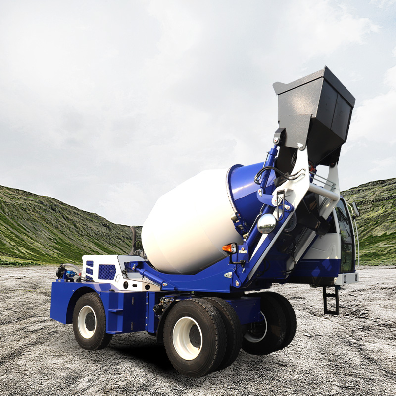 Concrete Mixer Small - Truk Mixer Semen Beton Otomatis Penuh