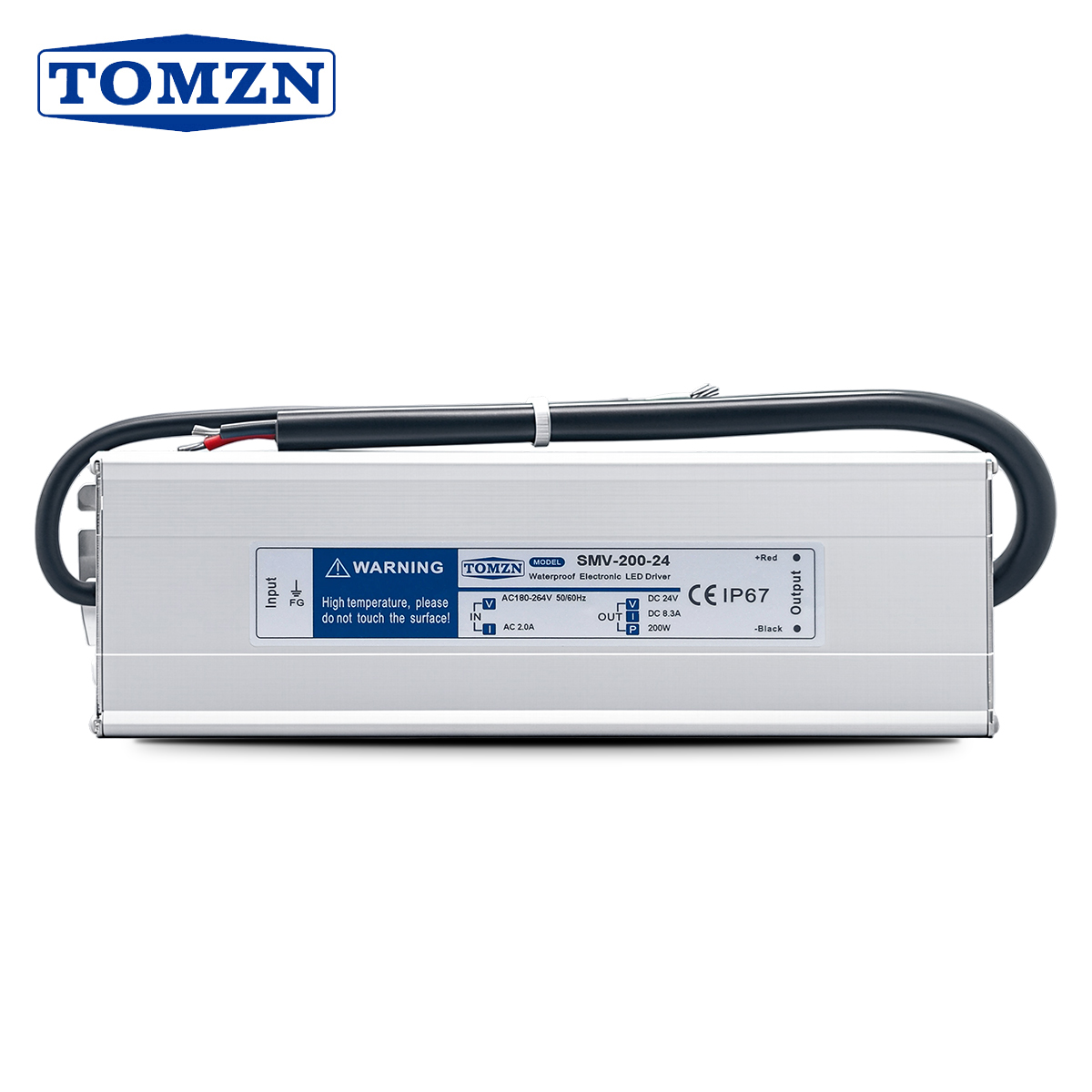 Outdoor Power Supply 12V - TOMZN 200W Driver LED Tahan Air