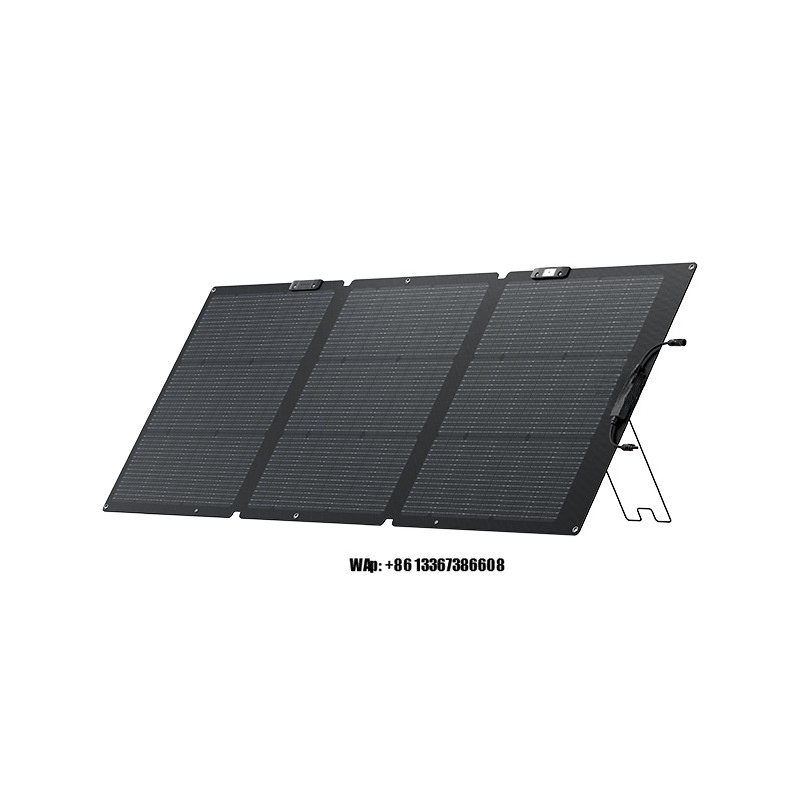 Panel Power Outdoor - Panel Surya 160W untuk Baterai Ecoflow,