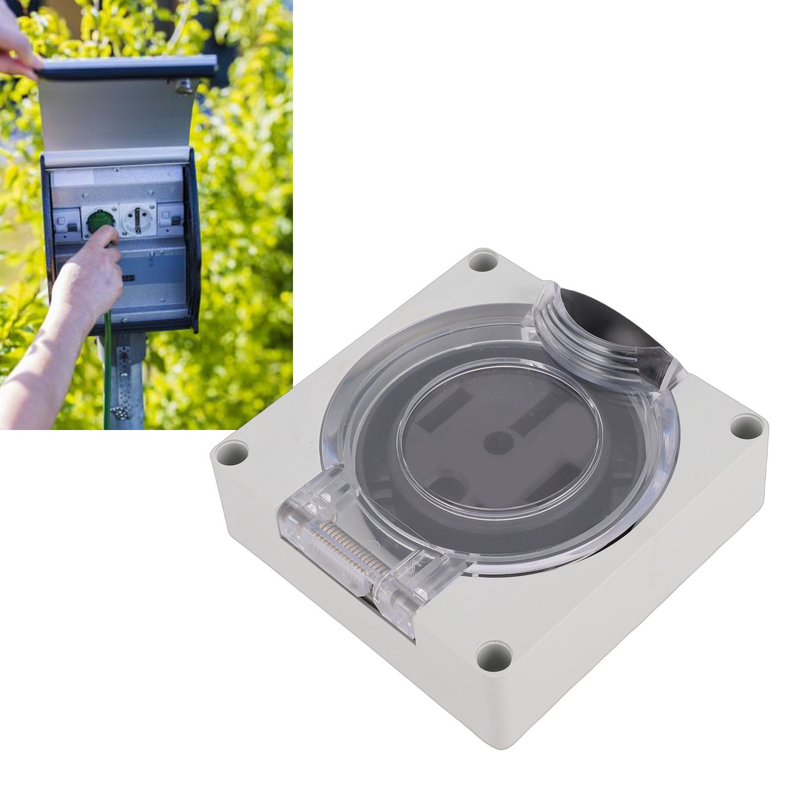 Outdoor Power Receptacle - Stopkontak Industri NEMA L14-50R dengan Pengunci,