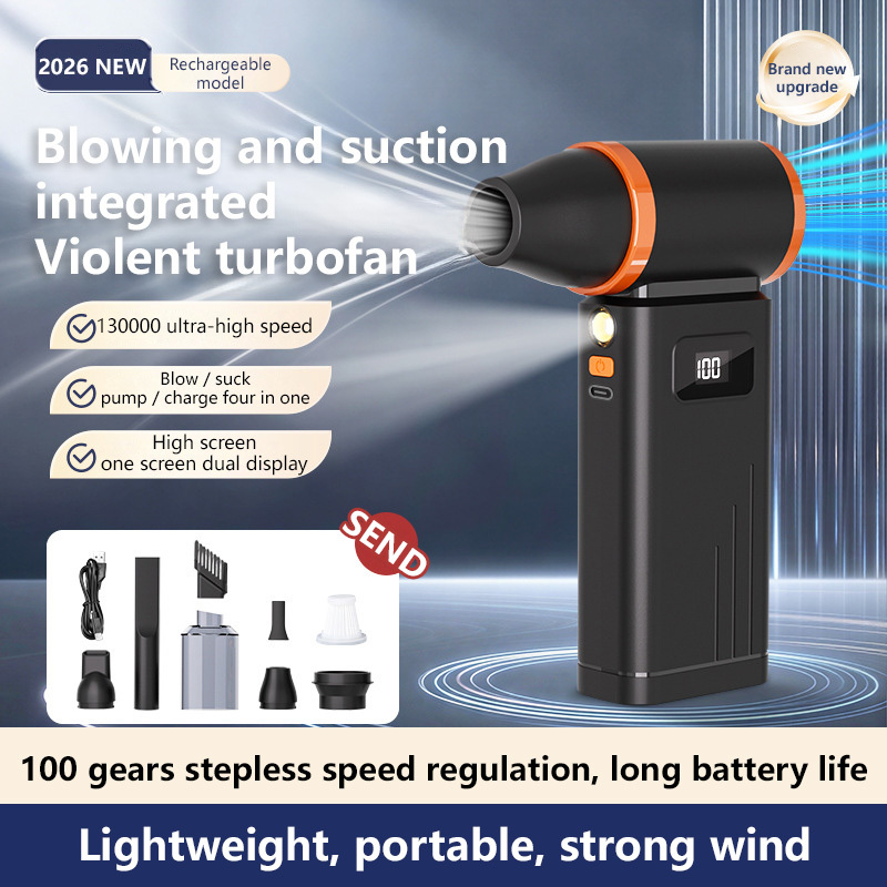 Outdoor Power Vacuum - Penyedot Debu Genggam 2-in-1 Hisap Tiup