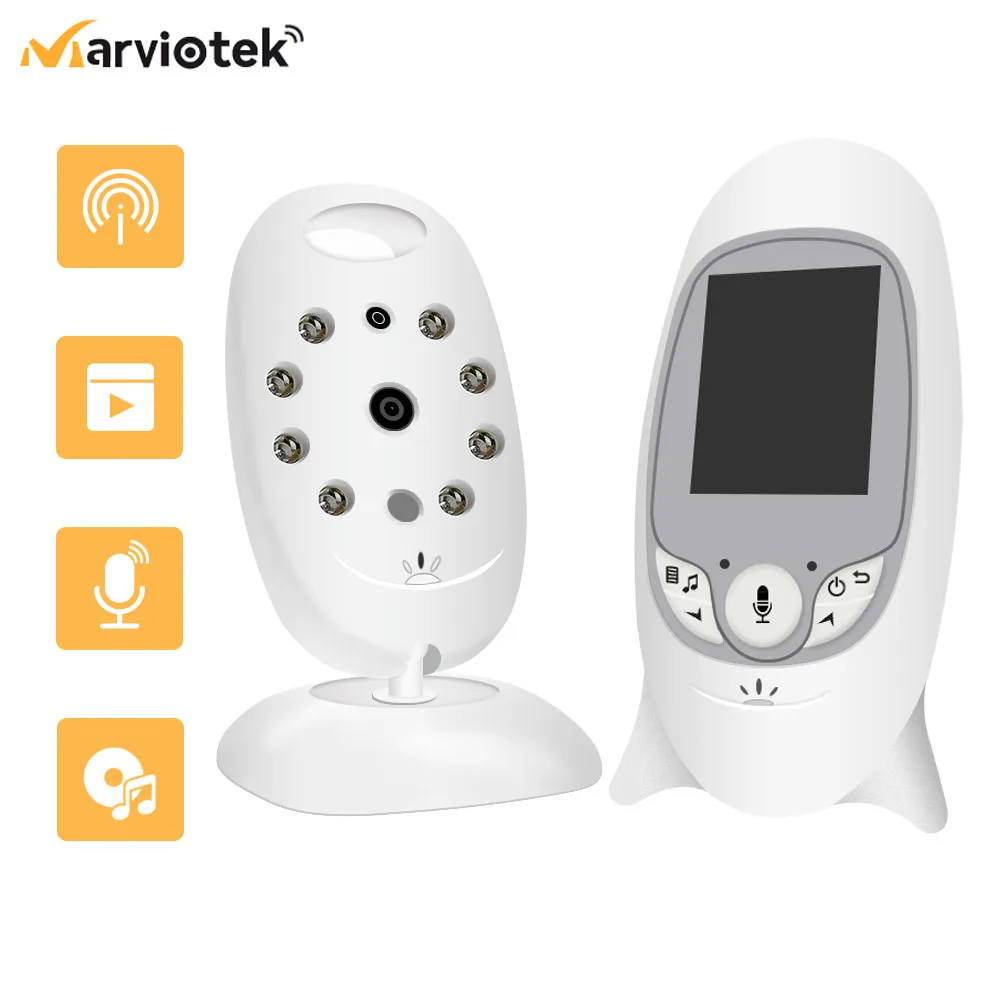 Outdoor Power Plug In - VB601 Monitor Bayi Elektronik dengan Kamera