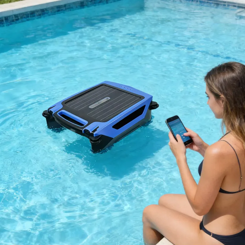 Outdoor Power Vacuum - Robot Pembersih Kolam Otomatis Ramah Lingkungan