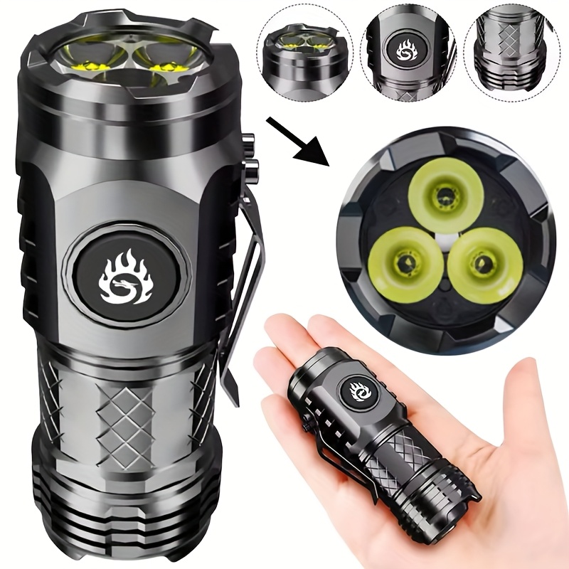 Outdoor Usb Power Supply - Senter LED 3 Kecerahan Tinggi Portabel