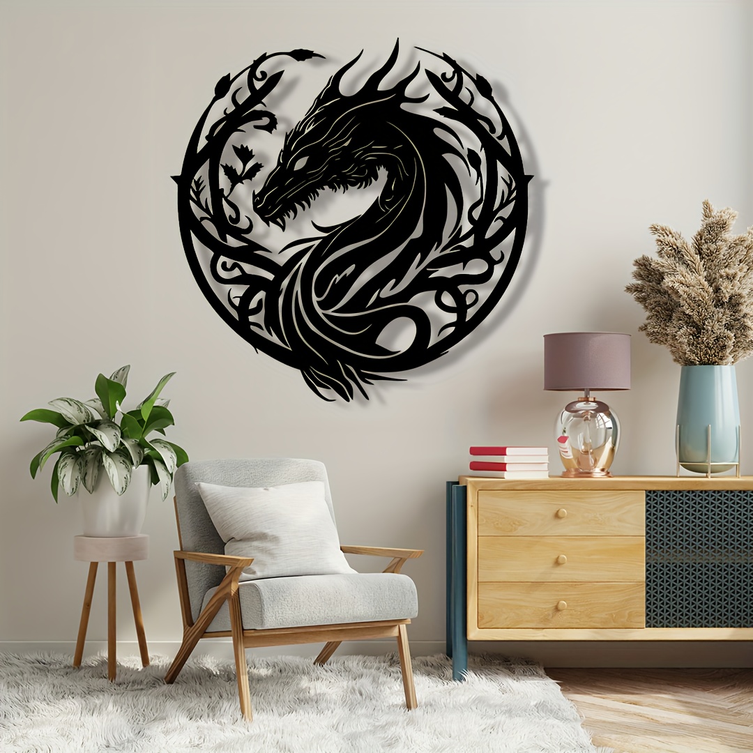 Dekorasi Dinding Naga Zodiak K - Outdoor Powerwall ulasan dan harga