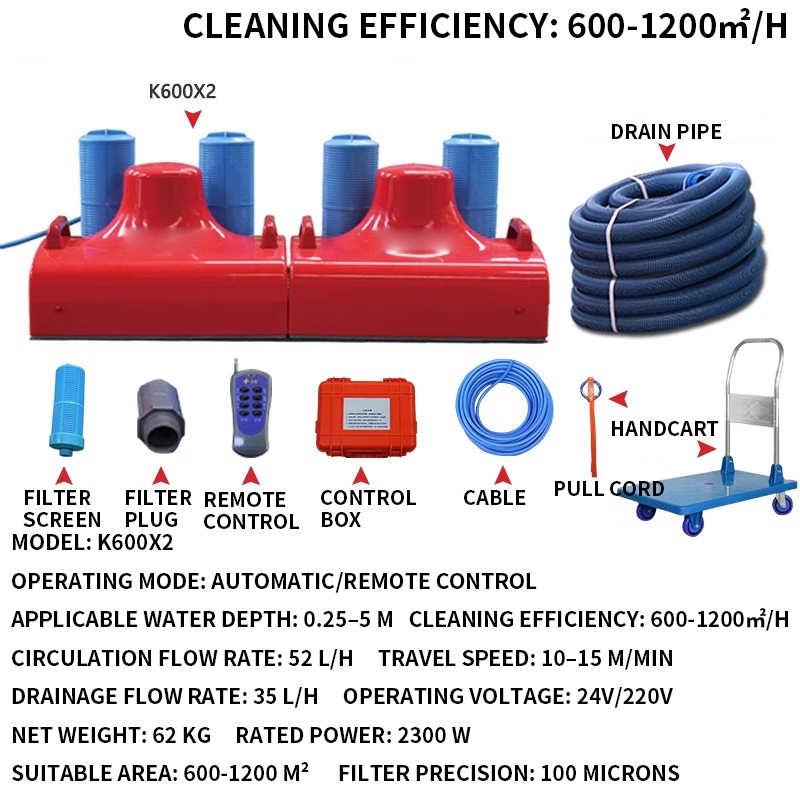Penyedot Debu Kolam Renang Wat - Outdoor Power Vacuum ulasan dan harga