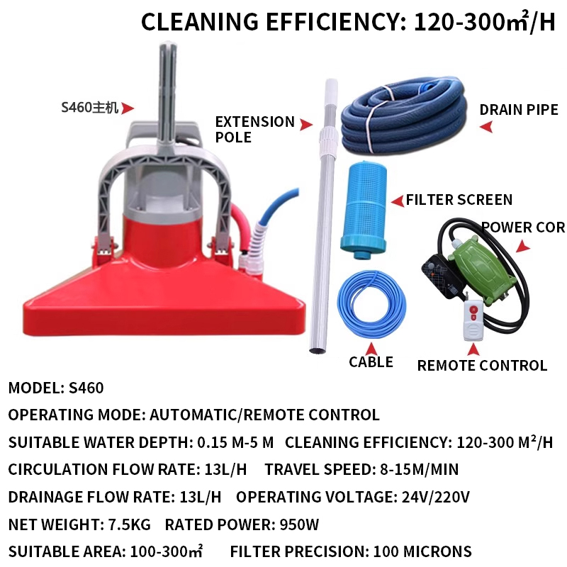 Penyedot Debu Kolam Renang Wat - Outdoor Power Vacuum ulasan dan harga