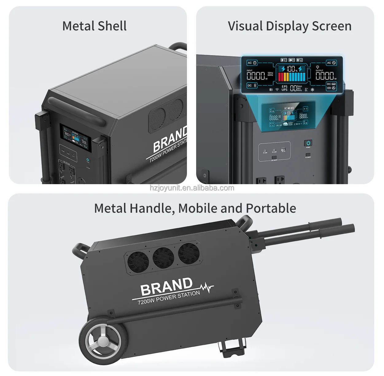 Generator Tenaga Surya 7200W H - Panel Power Outdoor ulasan dan harga