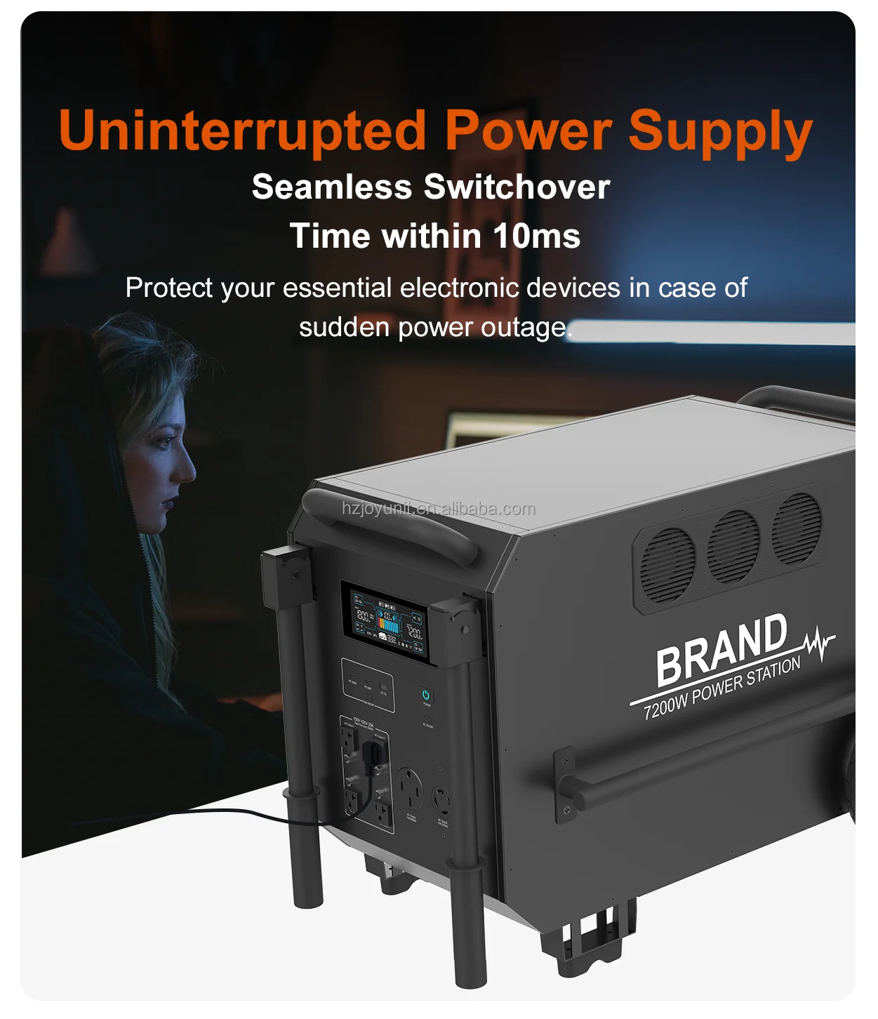 Generator Tenaga Surya 7200W H - Panel Power Outdoor ulasan dan harga
