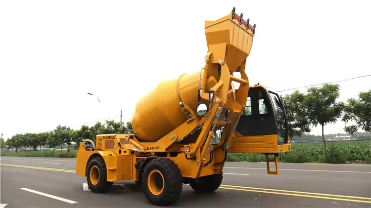 Truk Mixer Beton Self Loader K - Concrete Mixer Small ulasan dan harga