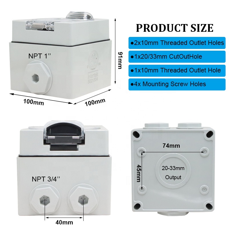 Kotak Stopkontak Listrik RV Ge - Outdoor Power Receptacle ulasan dan harga