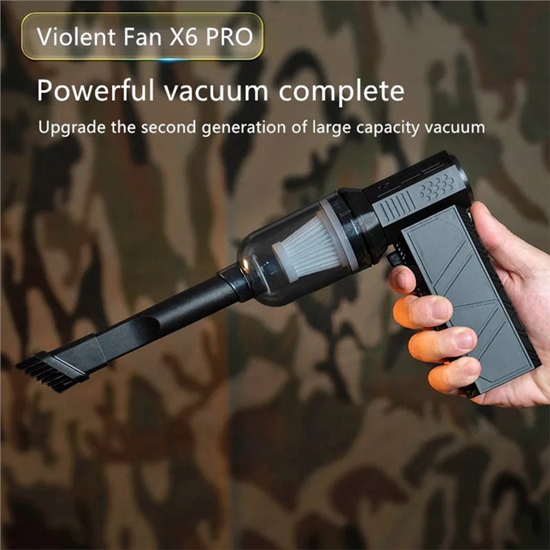 Kipas X6 Pro Violent Fan 14000 - Outdoor Power Vacuum ulasan dan harga