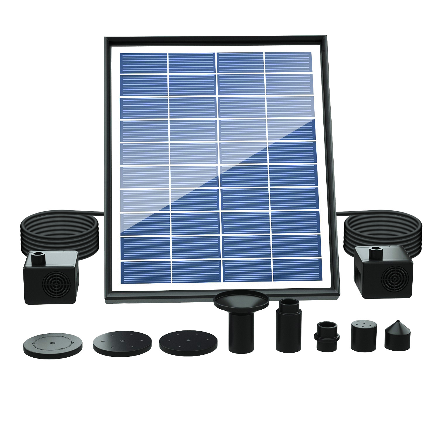 Pompa Air Mancur Tenaga Surya, - Panel Power Outdoor ulasan dan harga