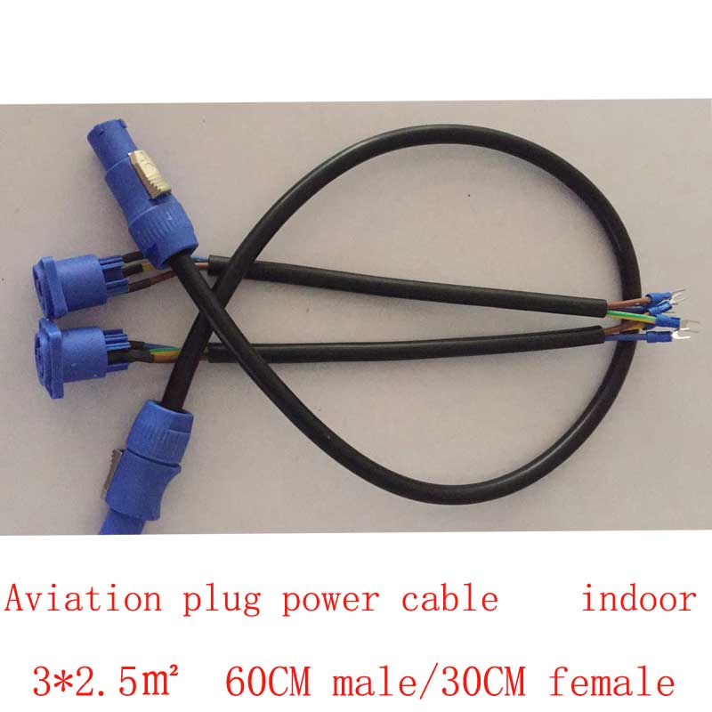 Kabel Daya Aviation Plug 3X2.5 - Outdoor Power Plug In ulasan dan harga