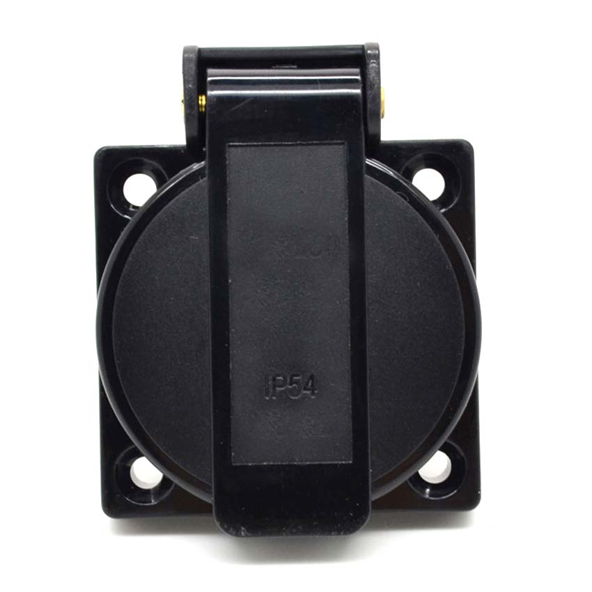 2 buah soket tahan air industr - Outdoor Power Receptacle ulasan dan harga