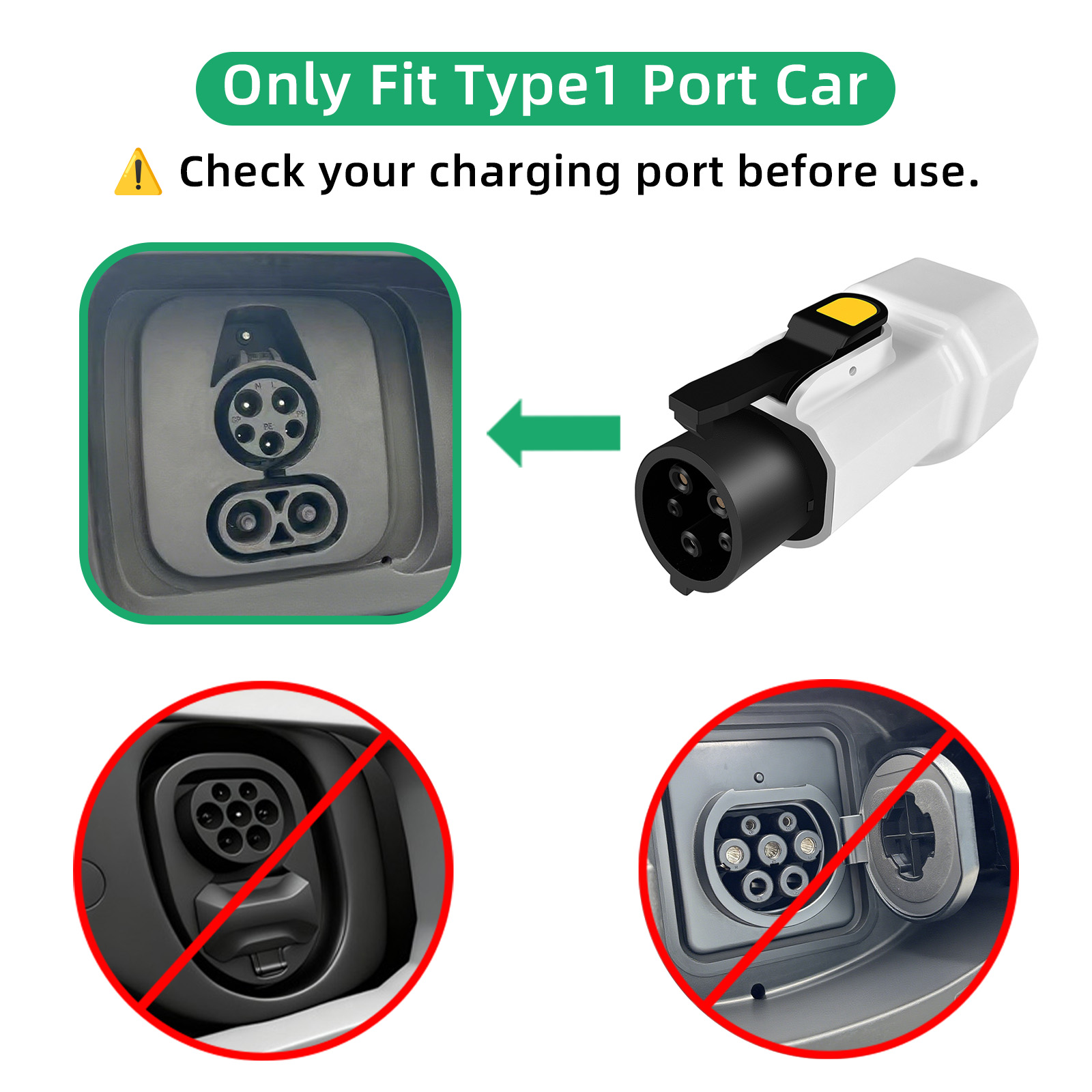 Adaptor Pelepasan EVqiaoyi Typ - Outdoor Power Plug In ulasan dan harga