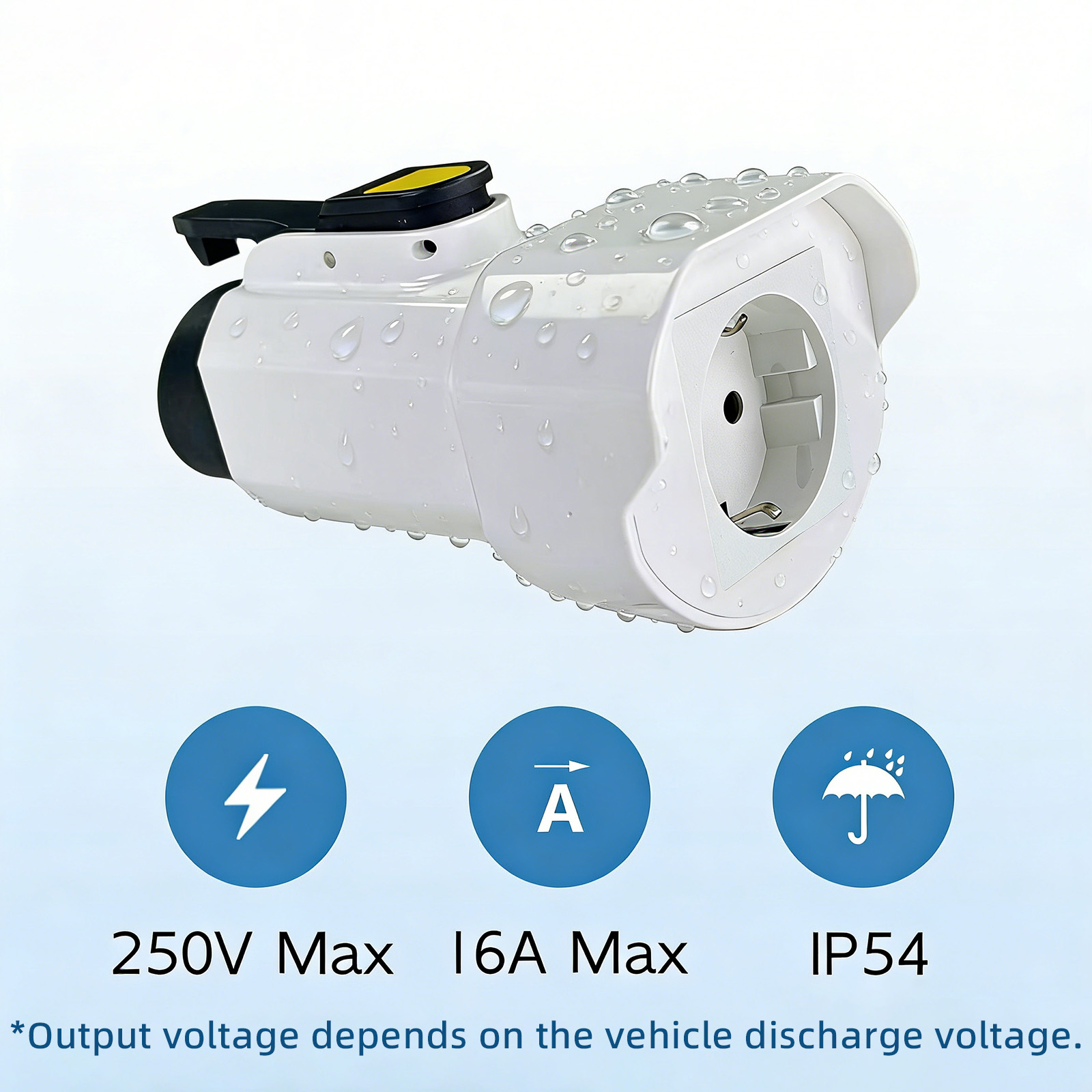 Adaptor Pelepasan EVqiaoyi Typ - Outdoor Power Plug In ulasan dan harga