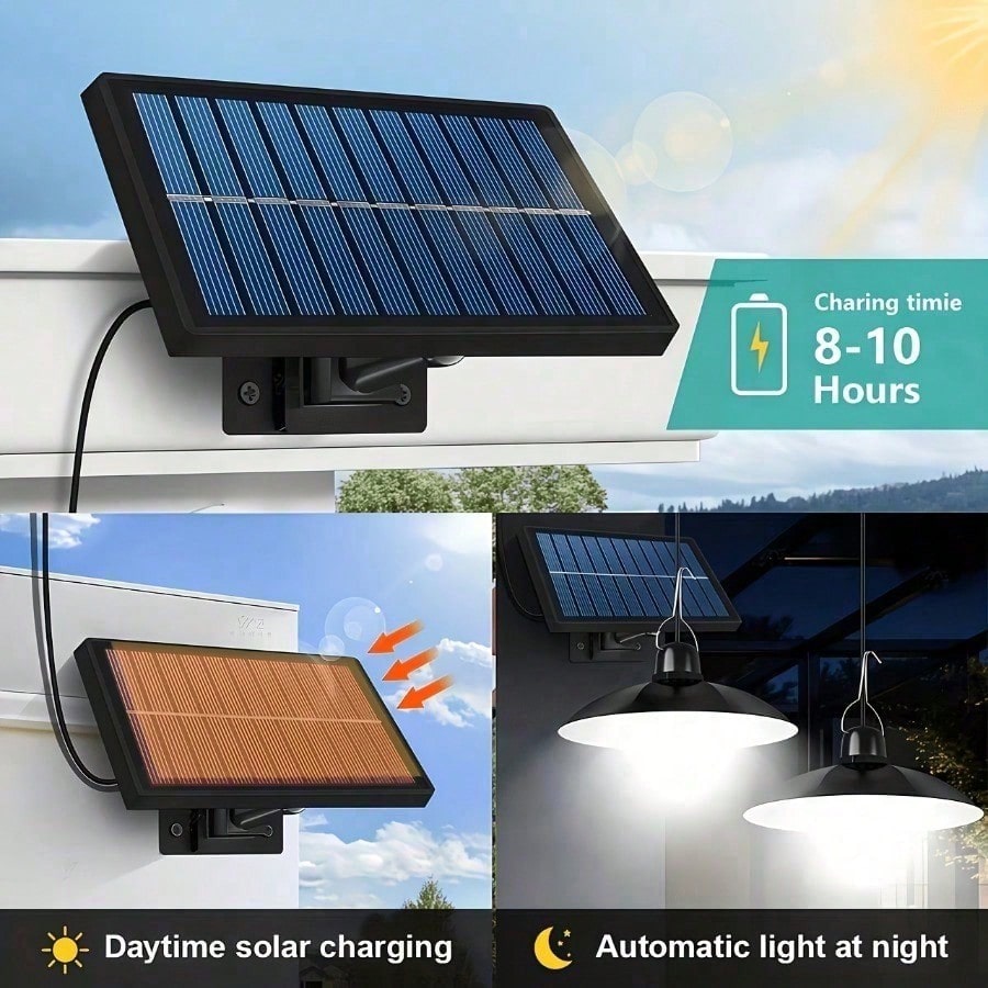 Lampu Atap Tenaga Surya, Cocok - Outdoor Power For Gazebo ulasan dan harga
