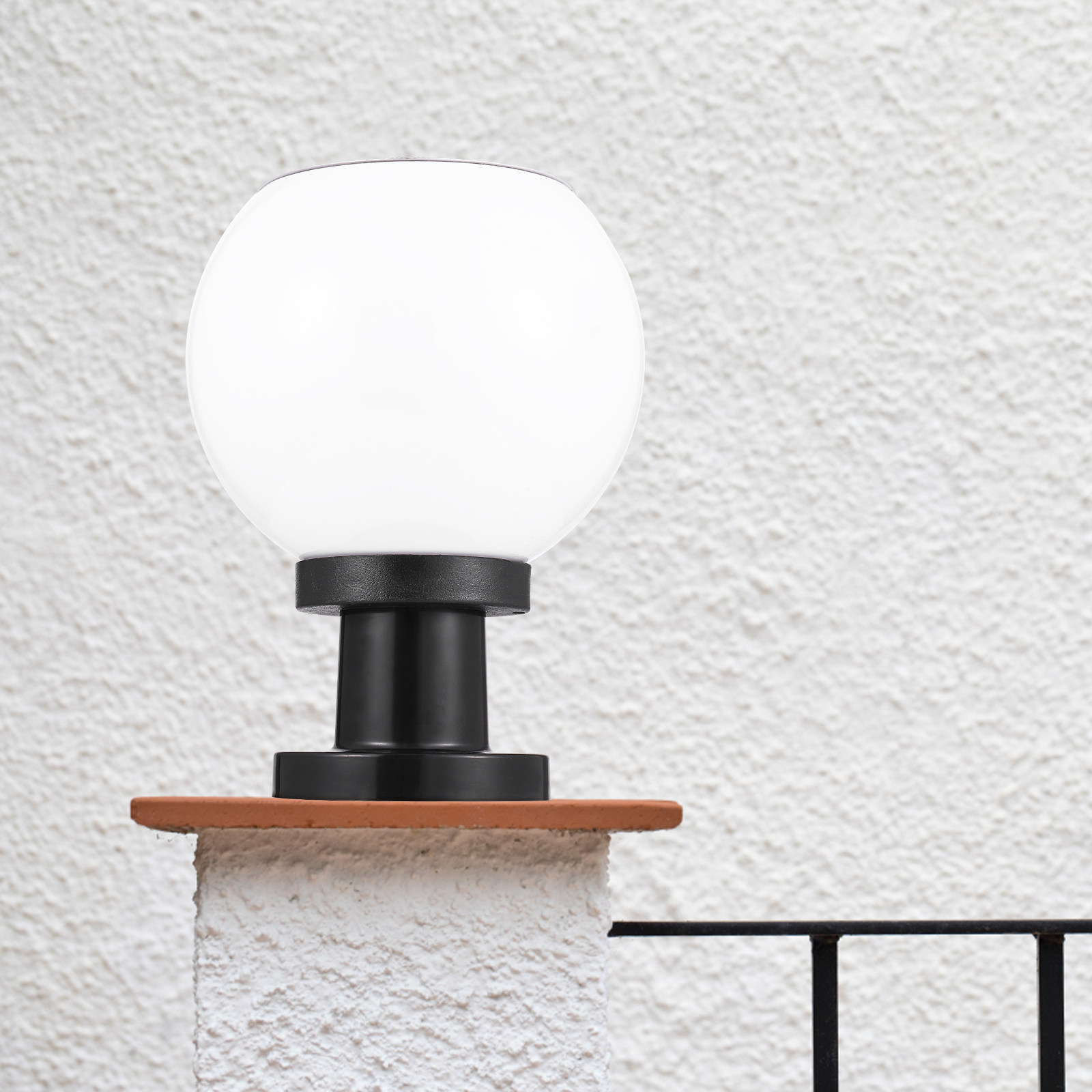Lampu Pilar Dinding LED Bulat  - Outdoor Powerwall ulasan dan harga
