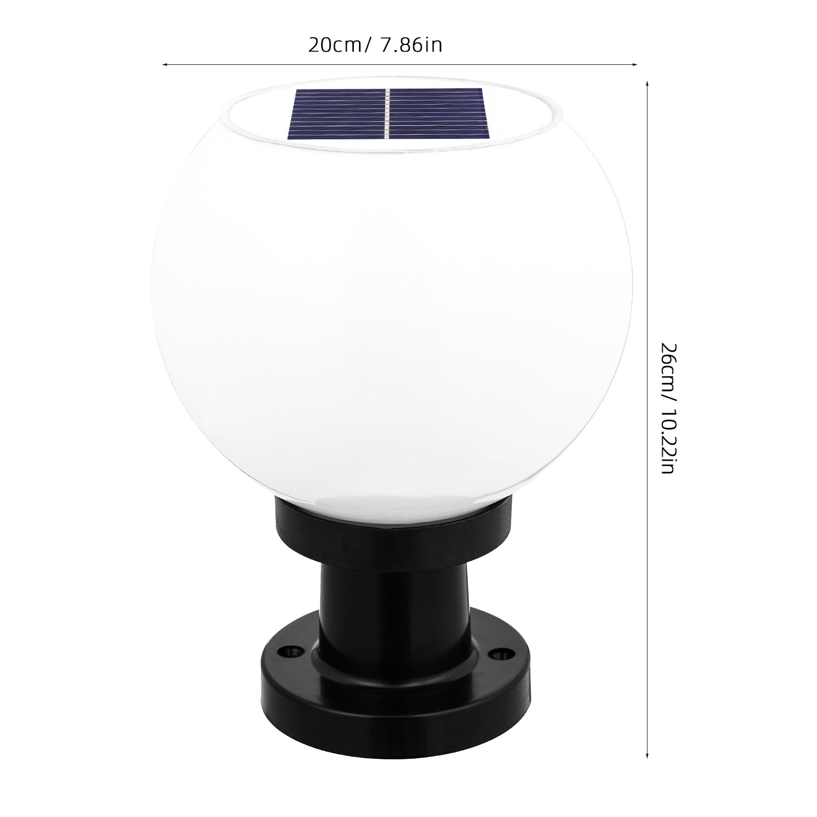 Lampu Pilar Dinding LED Bulat  - Outdoor Powerwall ulasan dan harga