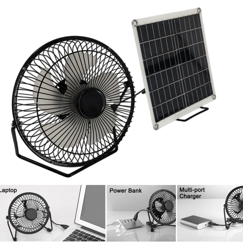 Kipas Panel Surya 10W Kompatib - Panel Power Outdoor ulasan dan harga
