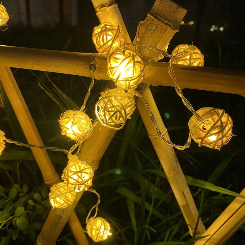 Lampu Tali Bola Surya Luar Rua - Outdoor Power For Gazebo ulasan dan harga