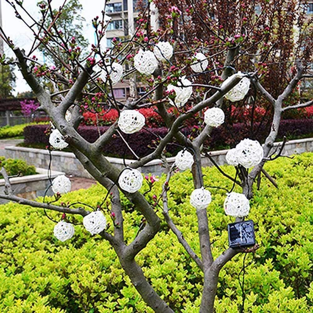 Lampu Tali Bola Surya Luar Rua - Outdoor Power For Gazebo ulasan dan harga