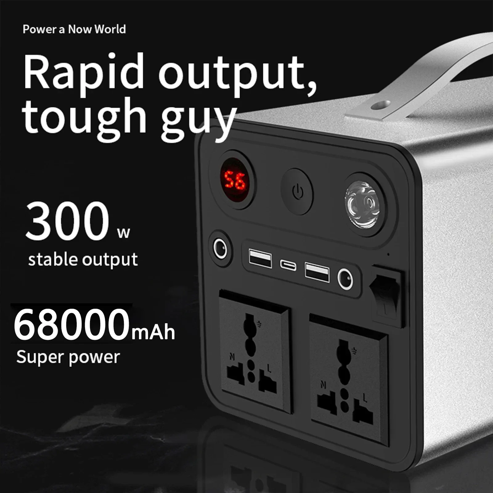 PURFIELD Power portabel 68000m - Outdoor Powerwall ulasan dan harga