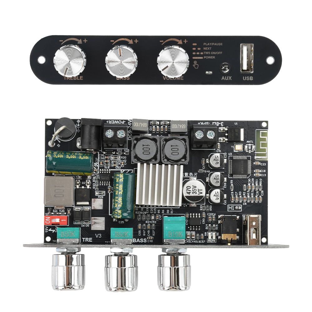 Papan Amplifier Bluetooth 5.3  - Outdoor Power Supply 12V ulasan dan harga
