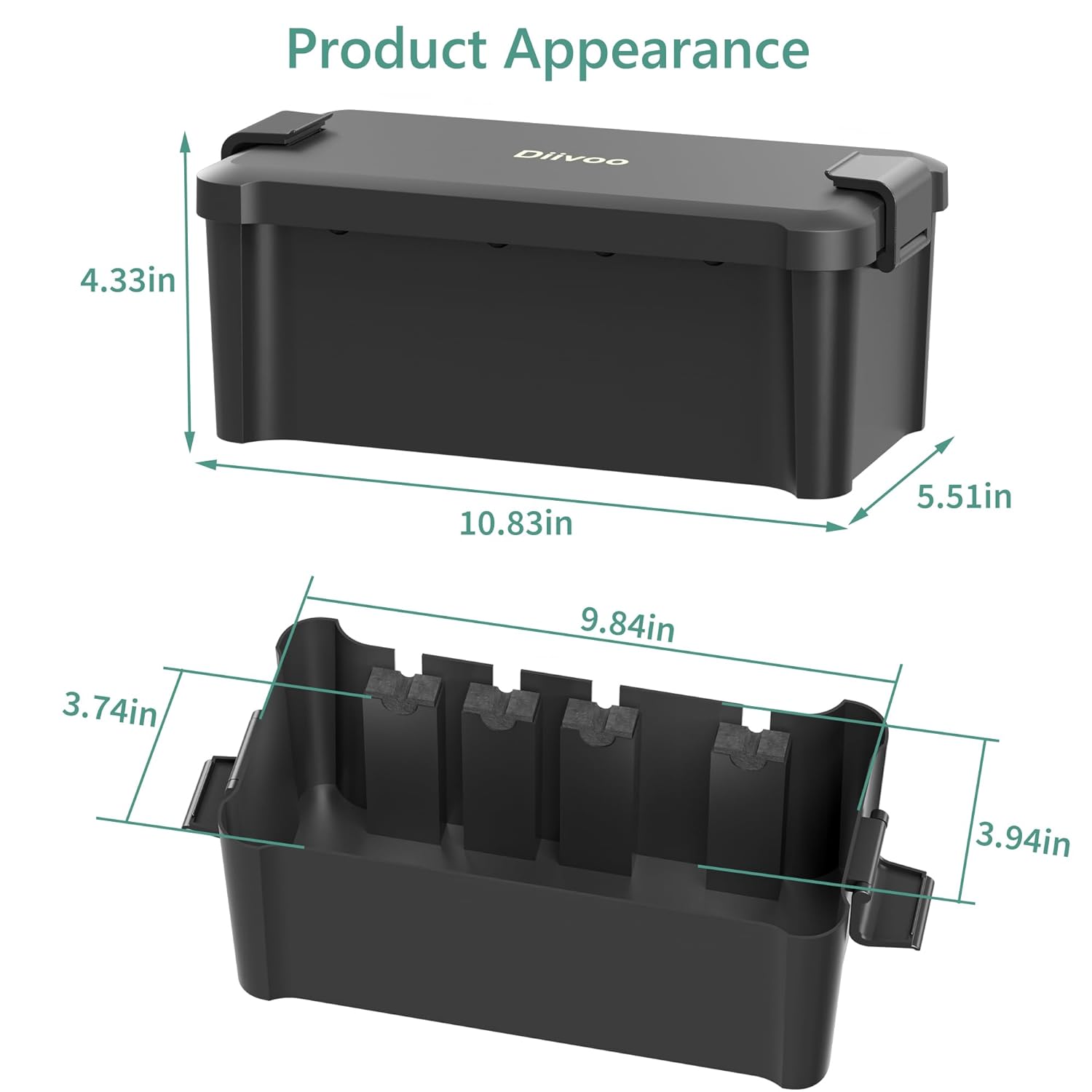 Diivoo kandang soket koneksi k - Outdoor Power Board Box ulasan dan harga