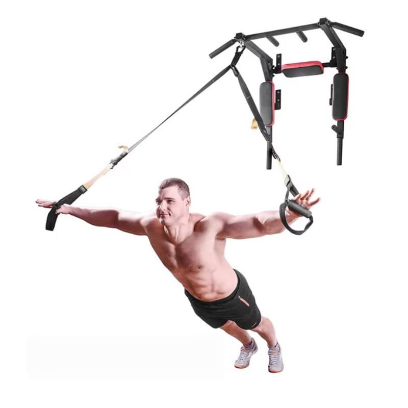 Stasiun Latihan Pull Up & Dip  - Outdoor Power Tower Pull Up Bar ulasan dan harga