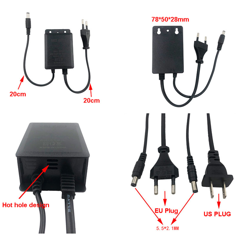 Adaptor daya pengisi daya catu - Outdoor Power Supply 12V ulasan dan harga