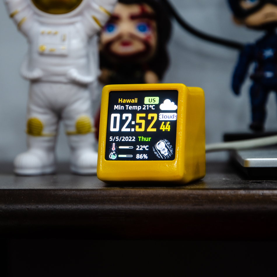 Jam cuaca pintar, jam WiFi ele - Outdoor Power G Sensor ulasan dan harga