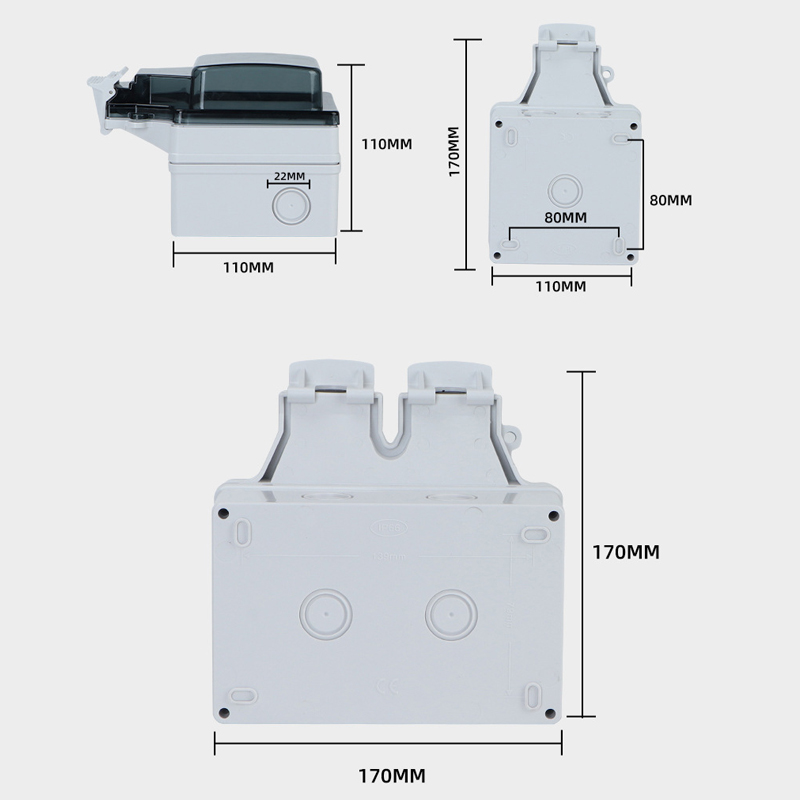 Avoir Tuya soket listrik tahan - Outdoor Power Outlet With Remote Control ulasan dan harga