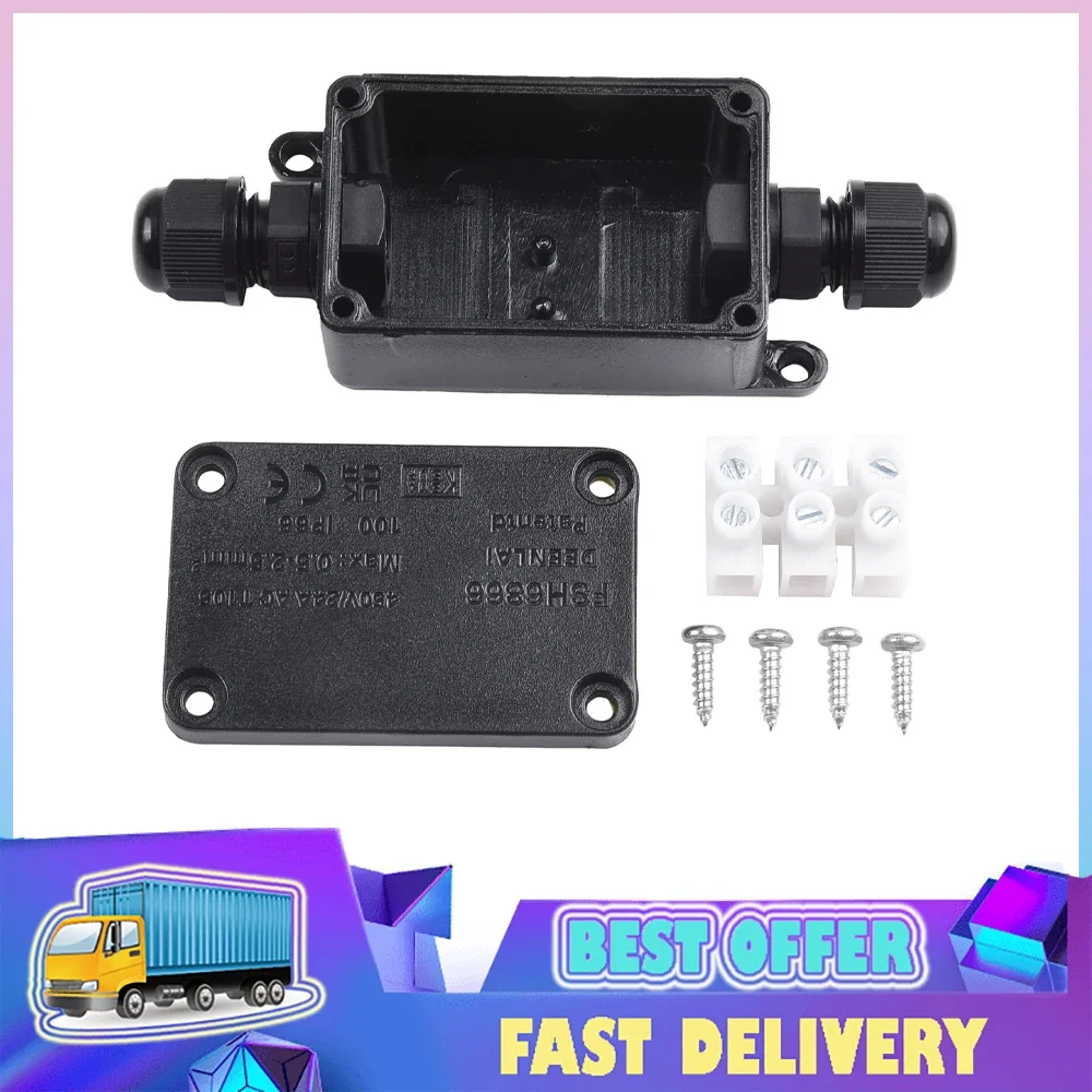Kotak Sambungan Tahan Air 2 Ar - Outdoor Power Board Box ulasan dan harga