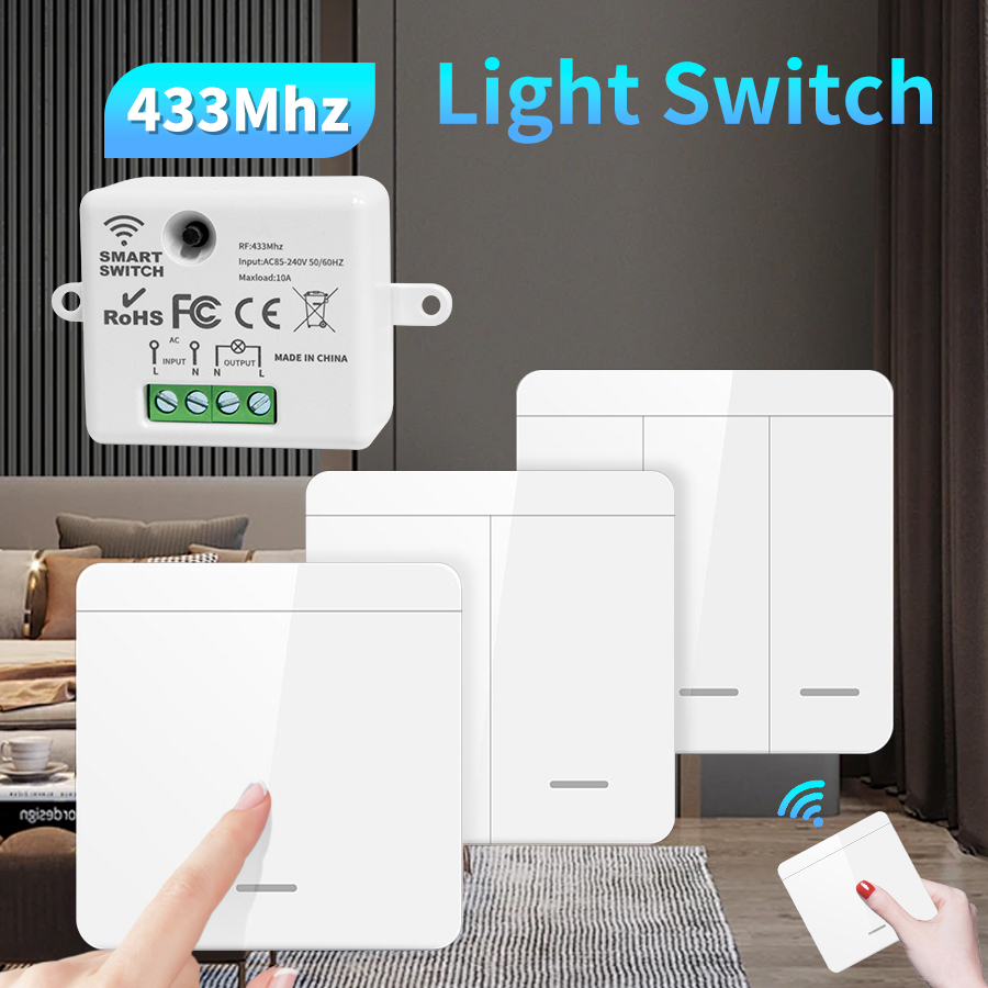 Saklar ON OFF nirkabel RF433 m - Outdoor Power Outlet With Remote Control ulasan dan harga