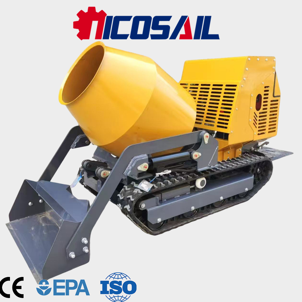Dumper Mixer Beton Mini Kompak - Concrete Mixer Small ulasan dan harga