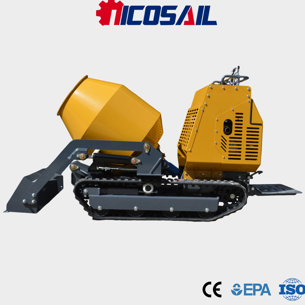 Dumper Mixer Beton Mini Kompak - Concrete Mixer Small ulasan dan harga