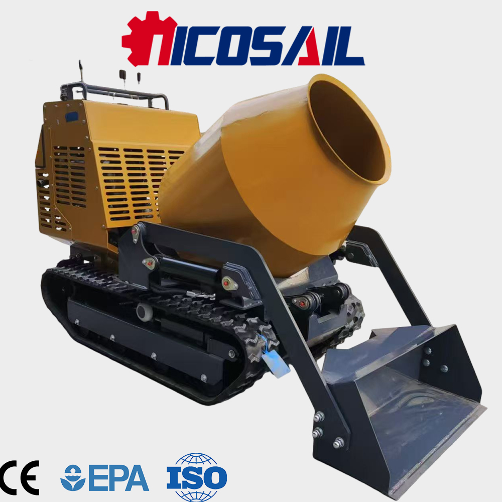 Dumper Mixer Beton Mini Kompak - Concrete Mixer Small ulasan dan harga