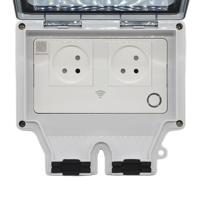 Soket Pintar 16A IP66 Tahan Ai - Outdoor Power Outlet With Remote Control ulasan dan harga